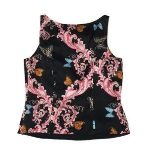 Etcetera Silk Cami with Princess Seams Butterfly 2